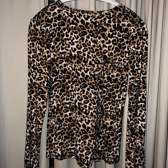 bebe logo top, Swarovski crystals, XL leopard - Picture 5 of 6